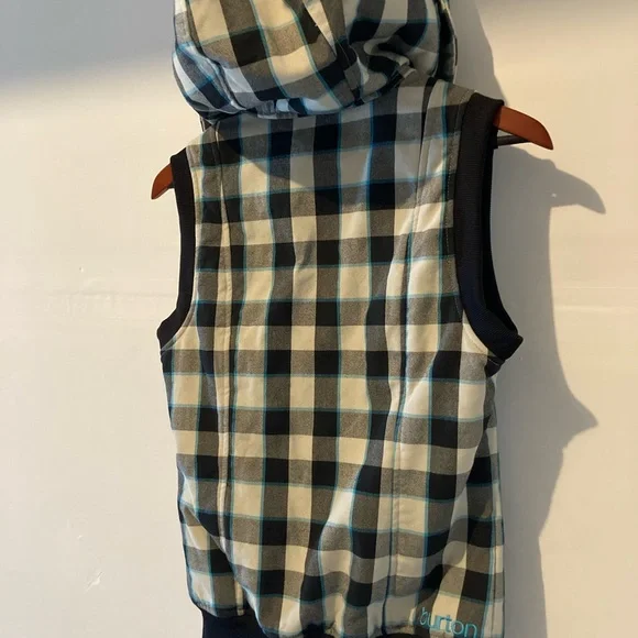NWOT BURTON Black, White, and Blue Super Fly ski / snowboard vest - Picture 7 of 9